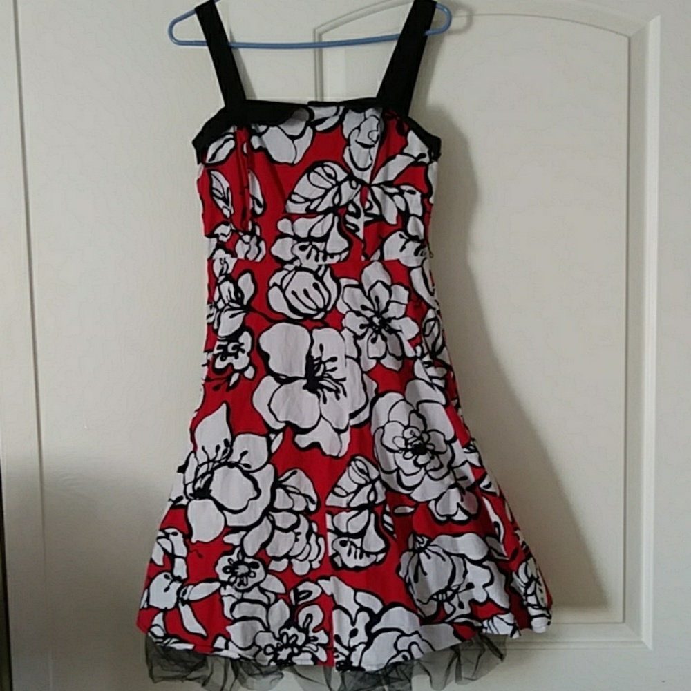 En focus floral dress